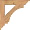Ekena Millwork Imperial Traditional Smooth Bracket, Western Red Cedar, 3 1/2"W x 22"D x 22"H BKT04X22X22IMP01SWR - alternate 4